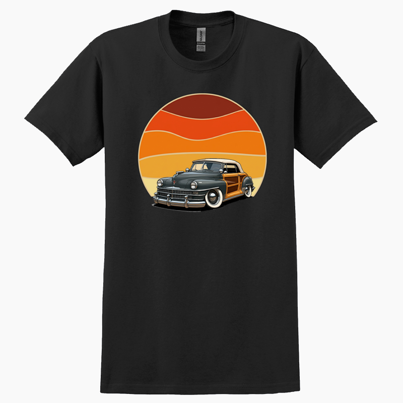 80A4323 (CA) T-Shirt - Woodie Sunrise