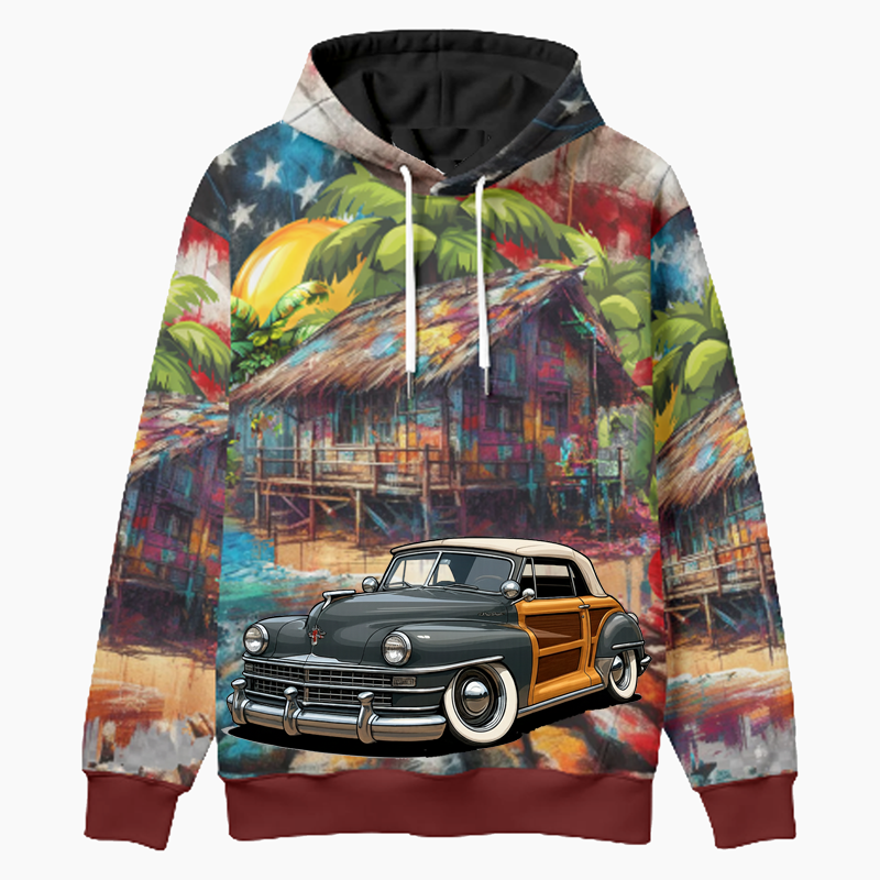 80A4323 (CA) Woodie Hoodie - Patriotic