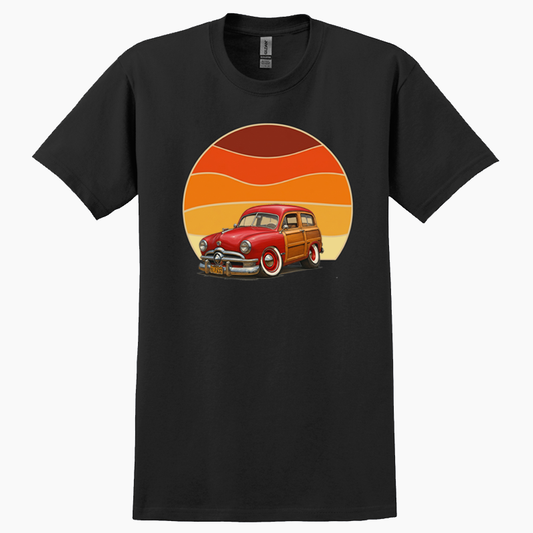 81P632 (CA) T-Shirt - Woodie Sunrise