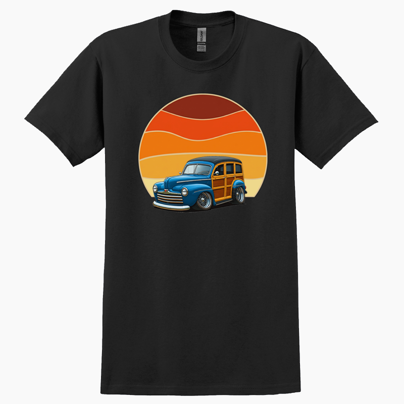 888PKU (CA) T-Shirt - Woodie Sunrise