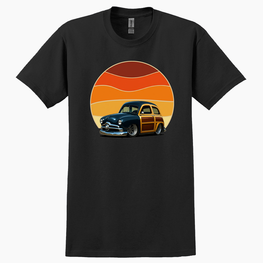 8FJY151 (CA) T-Shirt - Woodie Sunrise