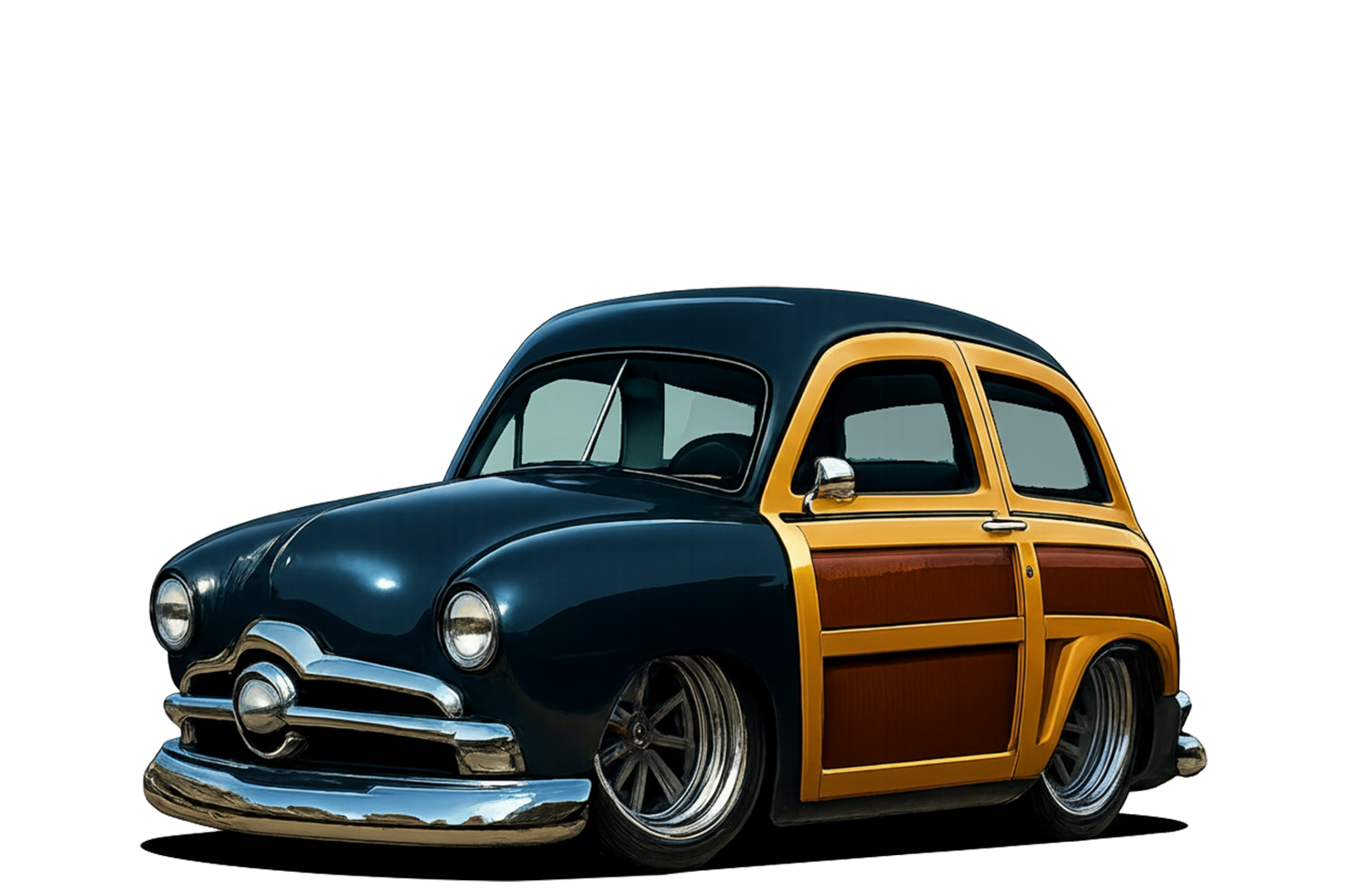 8FJY151 (CA) Sign - Woodie Parking Only II