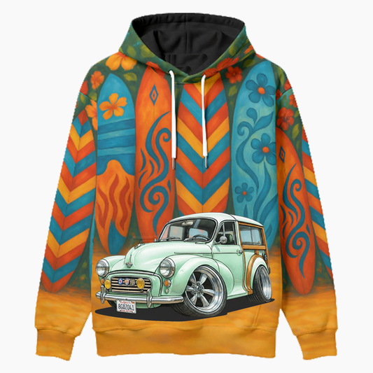 8GQZ041 (CA) Woodie Hoodie - Surfboard
