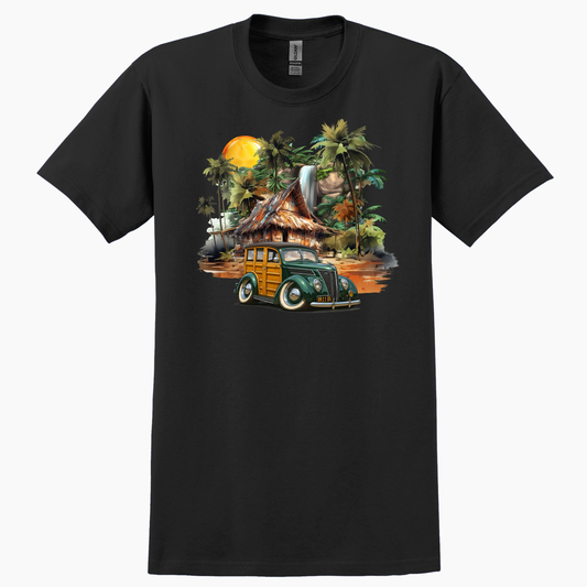 8N1105 (CA) T-Shirt - Tropical Woodie