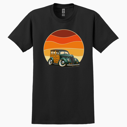8N1105 (CA) T-Shirt - Woodie Sunrise