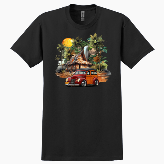 8S7724 (CA) T-Shirt - Tropical Woodie