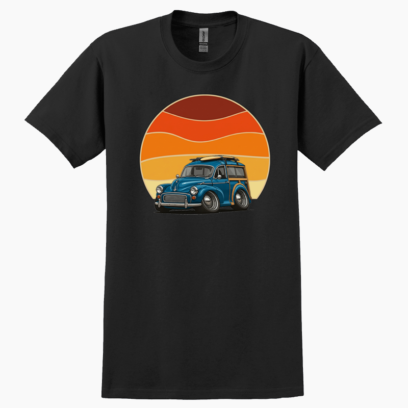8UCV806 (CA) T-Shirt - Woodie Sunrise