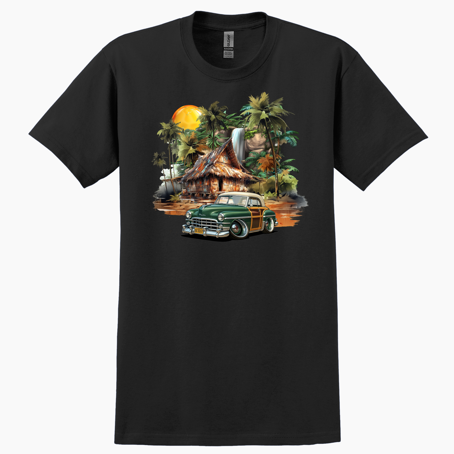 8X3007 (CA) T-Shirt - Tropical Woodie
