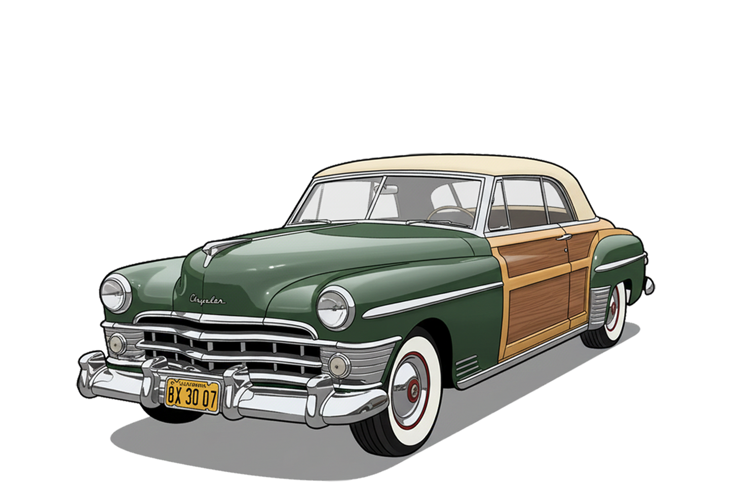 8X3007 (CA) Sign - Woodie Parking Only II