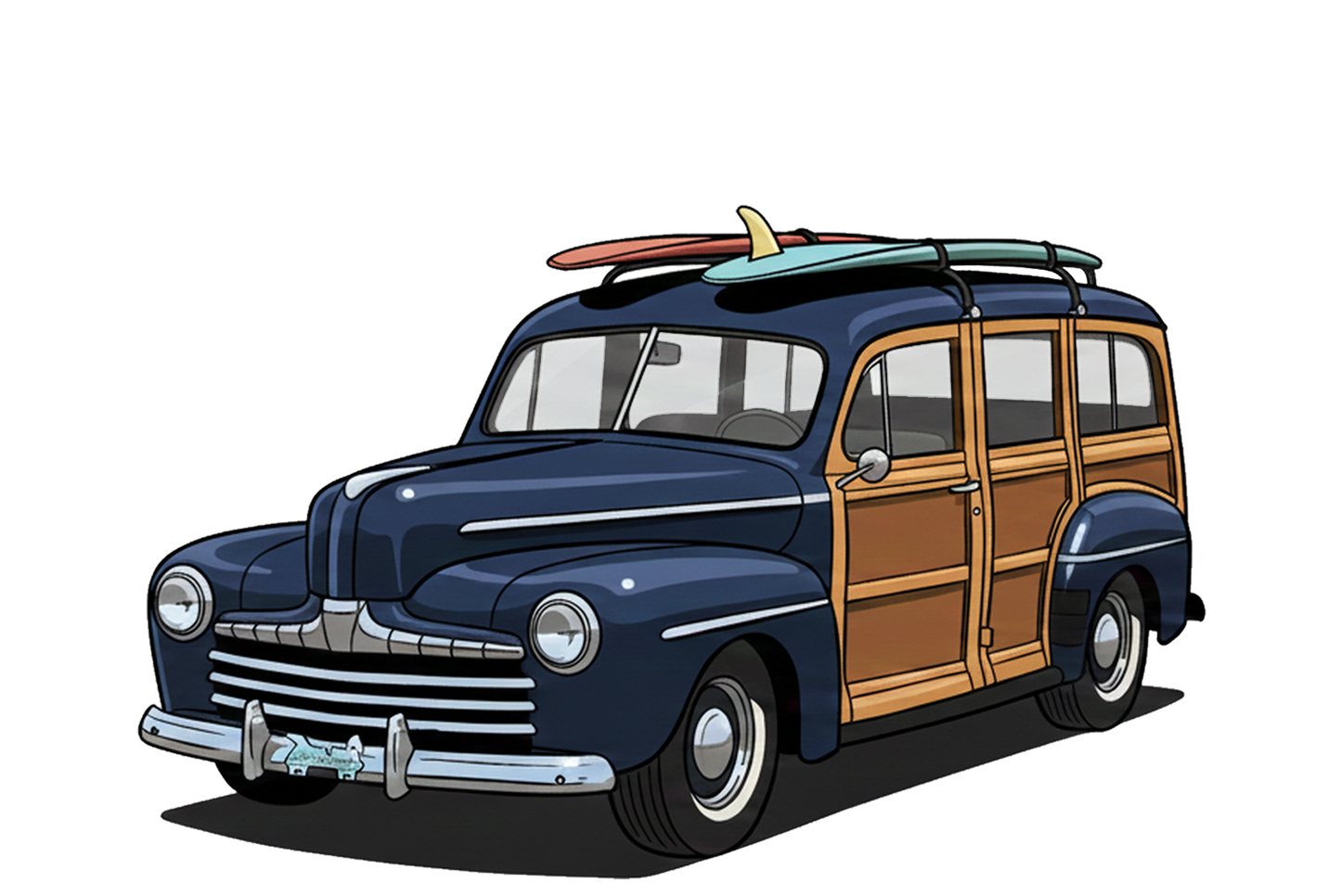 90G463 (CA) T-Shirt - Tropical Woodie