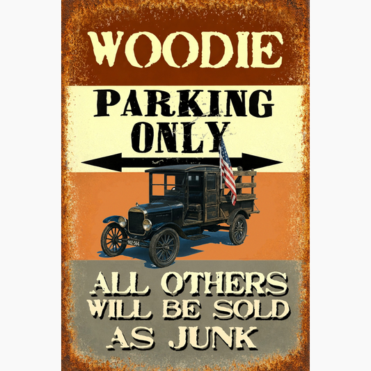 912564 (CA) Sign - Woodie Parking Only II