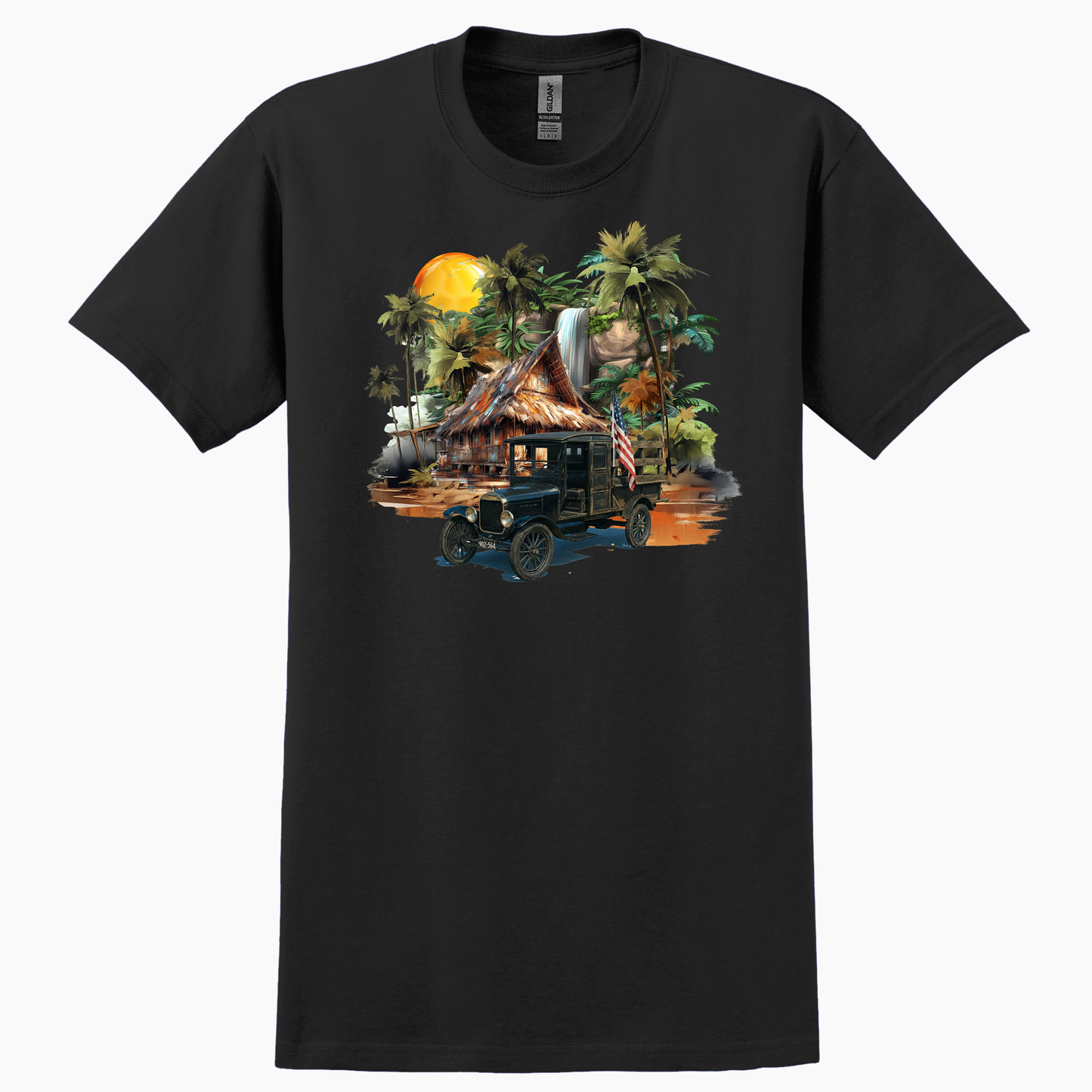 912564 (CA) T-Shirt - Tropical Woodie