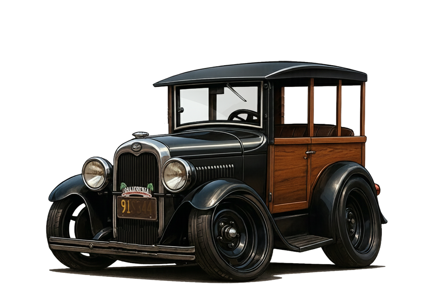 916XXXX_1920 (CA) T-Shirt - Tropical Woodie