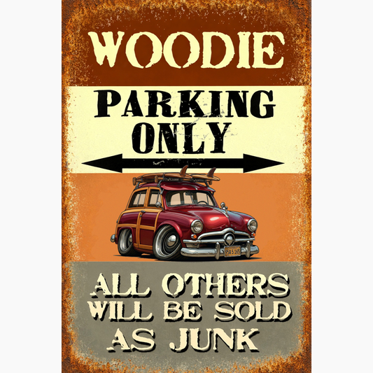 95A5165 (CA) Sign - Woodie Parking Only II