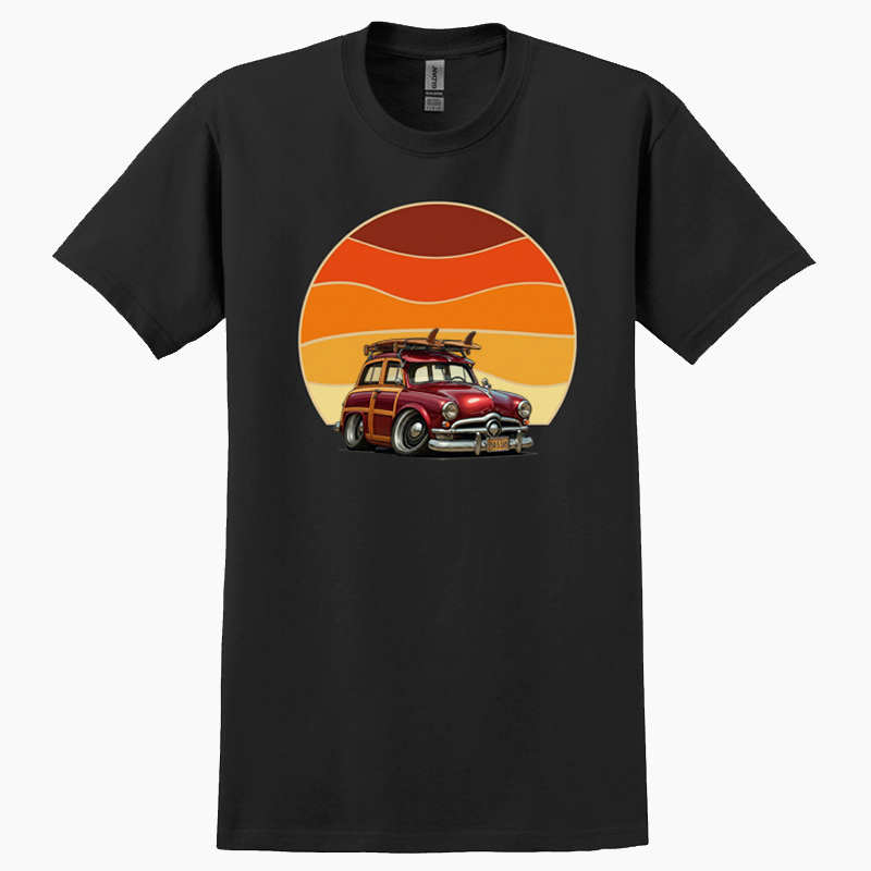 95A5165 (CA) T-Shirt - Woodie Sunrise