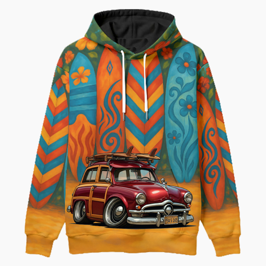 95A5165 (CA) Woodie Hoodie - Surfboard
