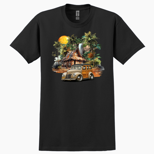 99B111 (CA) T-Shirt - Tropical Woodie