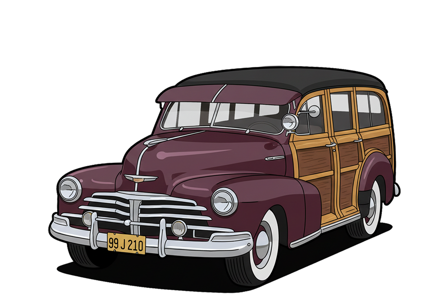 99J210 (CA) T-Shirt - Tropical Woodie