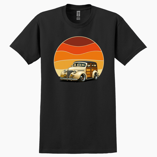 9E9570 (CA) T-Shirt - Woodie Sunrise