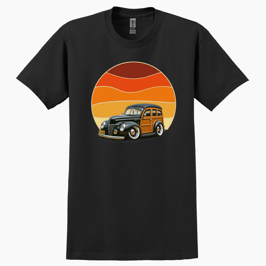 9H3497 (CA) T-Shirt - Woodie Sunrise