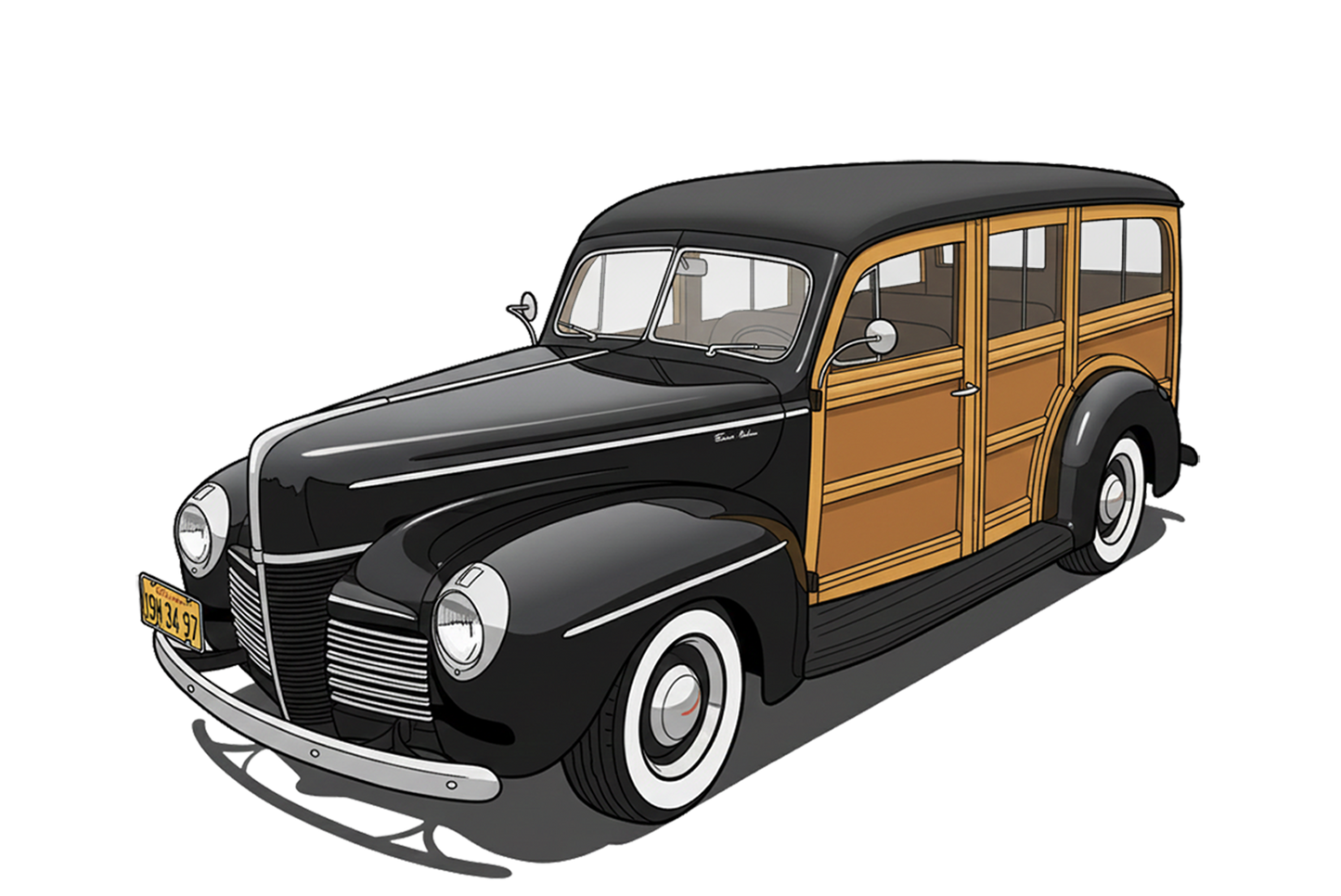 9H3497 (CA) T-Shirt - Tropical Woodie
