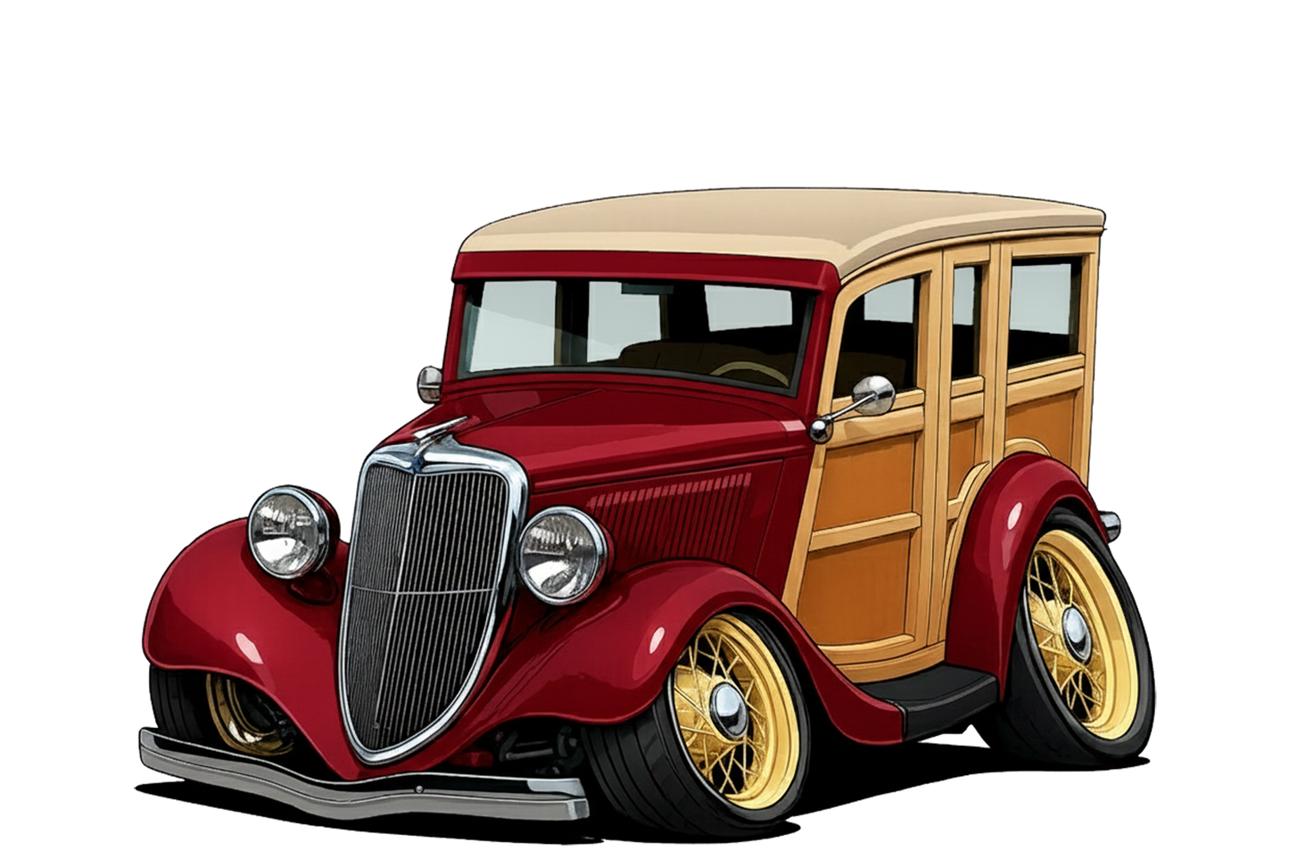 9K791 (CA) Sign - Woodie Parking Only II