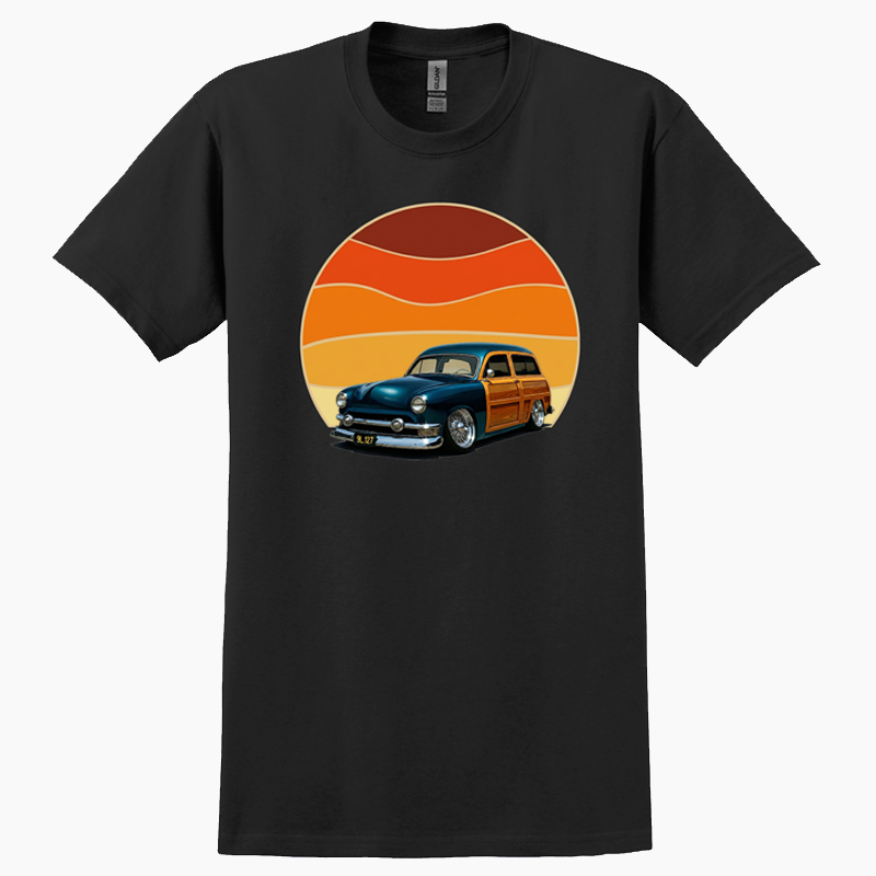 9L127 (CA) T-Shirt - Woodie Sunrise