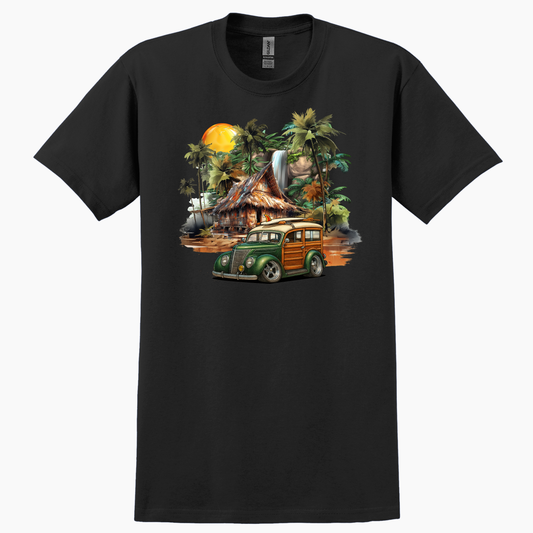 9NXA531 (CA) T-Shirt - Tropical Woodie