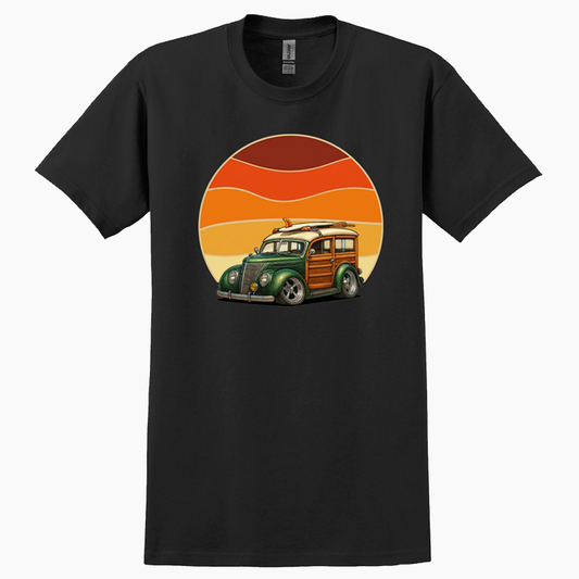 9NXA531 (CA) T-Shirt - Woodie Sunrise