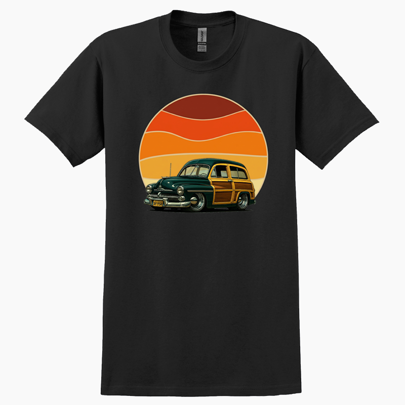 9P1950 (CA) T-Shirt - Woodie Sunrise