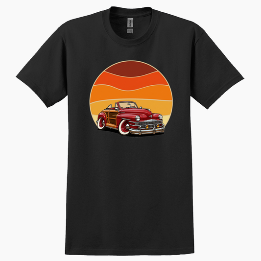 9UDY597 (CA) T-Shirt - Woodie Sunrise