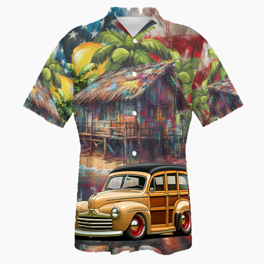 AKA6146 (AZ) Hawaiian Shirt - Patriotic