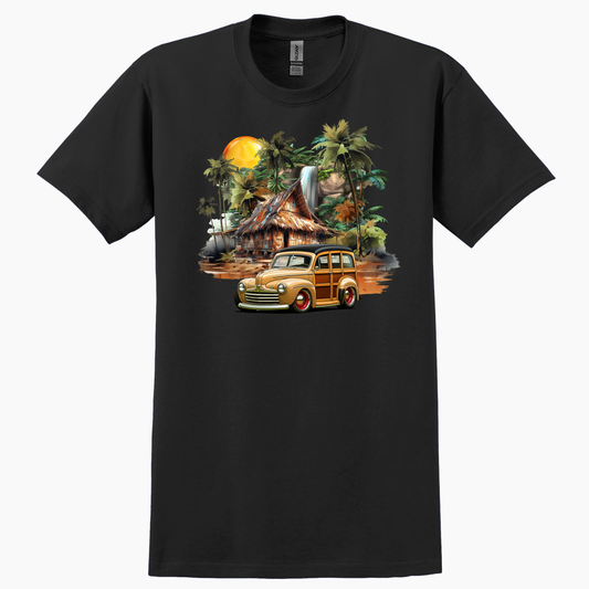 AKA6146 (AZ) T-Shirt - Tropical Woodie