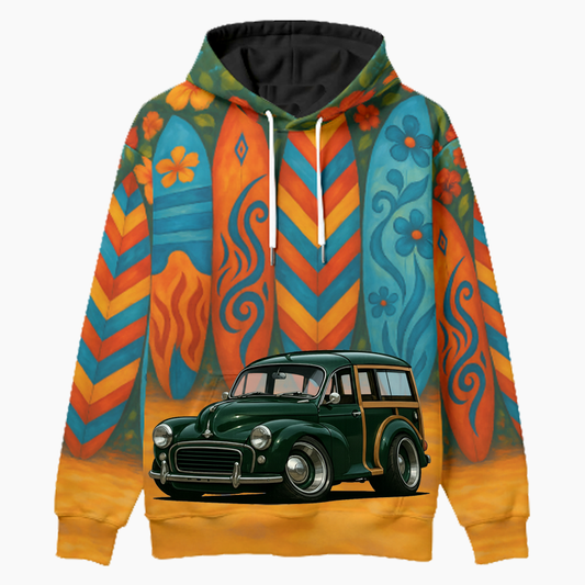 AMS01 (CA) Woodie Hoodie - Surfboard