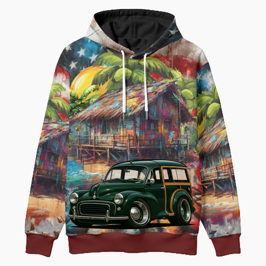 AMS01 (CA) Woodie Hoodie - Patriotic