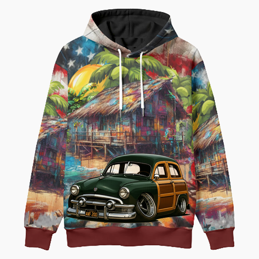 AWF200 (CA) Woodie Hoodie - Patriotic
