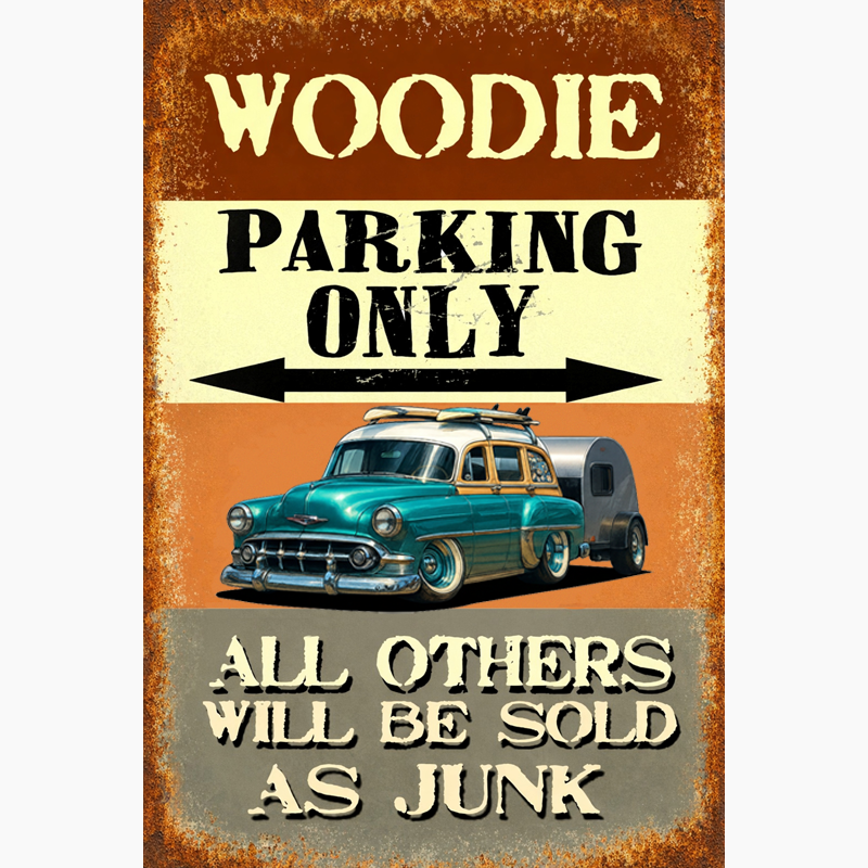 B31876 (CO) Sign - Woodie Parking Only II