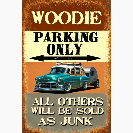 B31876 (CO) Sign - Woodie Parking Only II