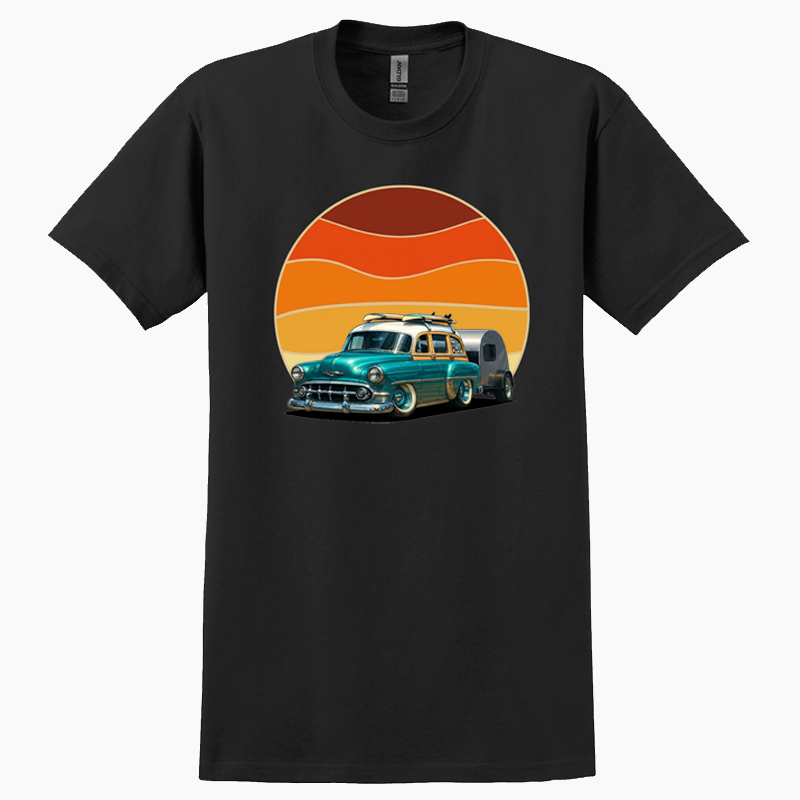 B31876 (CO) T-Shirt - Woodie Sunrise