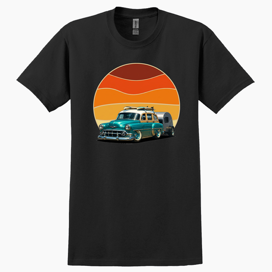 B31876 (CO) T-Shirt - Woodie Sunrise