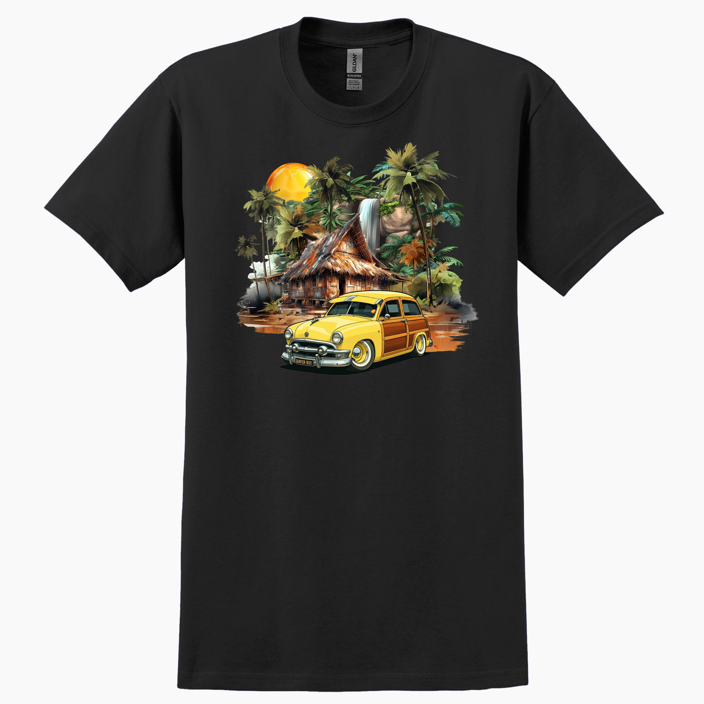 BEACHGY (CA) T-Shirt - Tropical Woodie