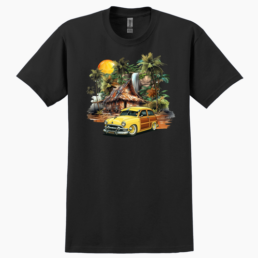 BEACHGY (CA) T-Shirt - Tropical Woodie