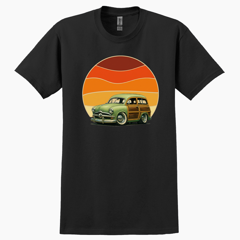 BEFORE (CA) T-Shirt - Woodie Sunrise