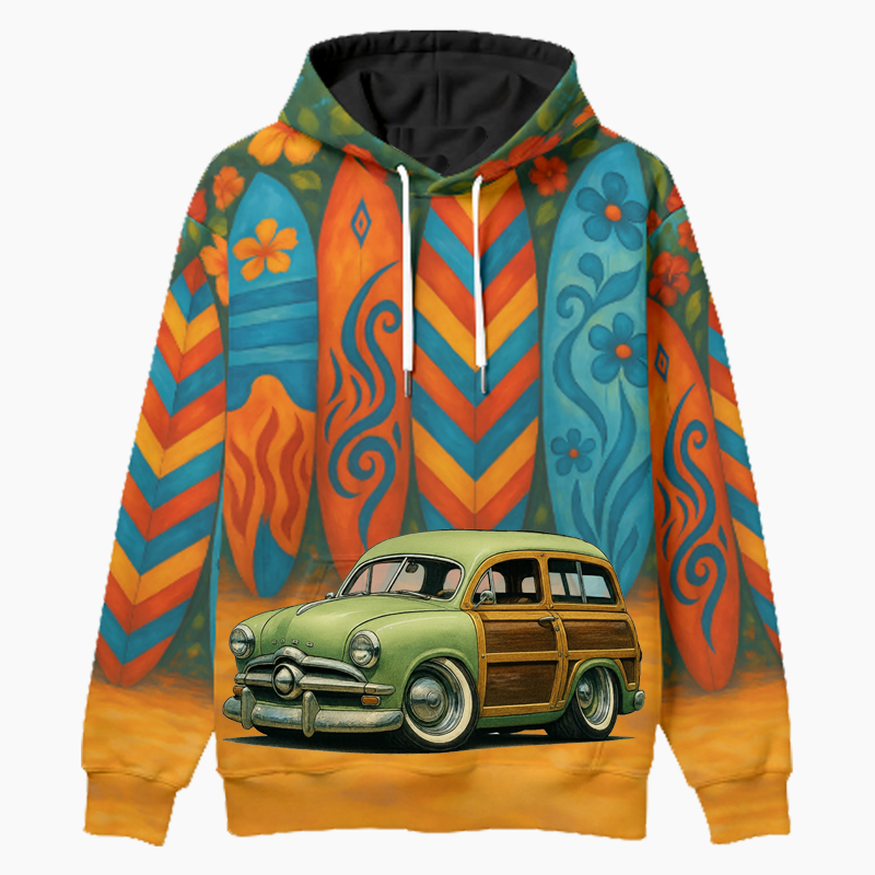 BEFORE (CA) Woodie Hoodie - Surfboard