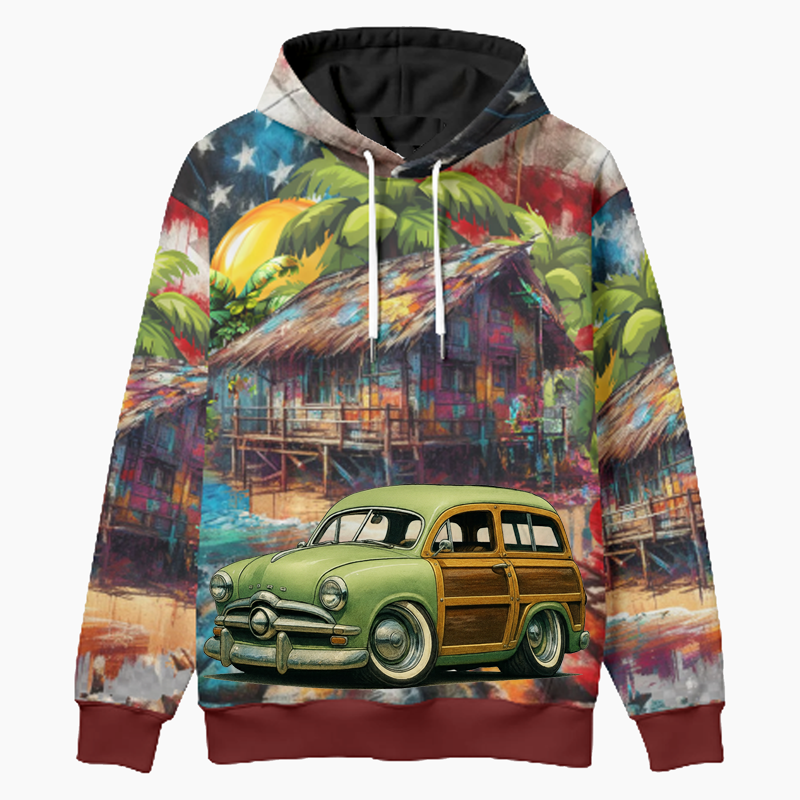 BEFORE (CA) Woodie Hoodie - Patriotic