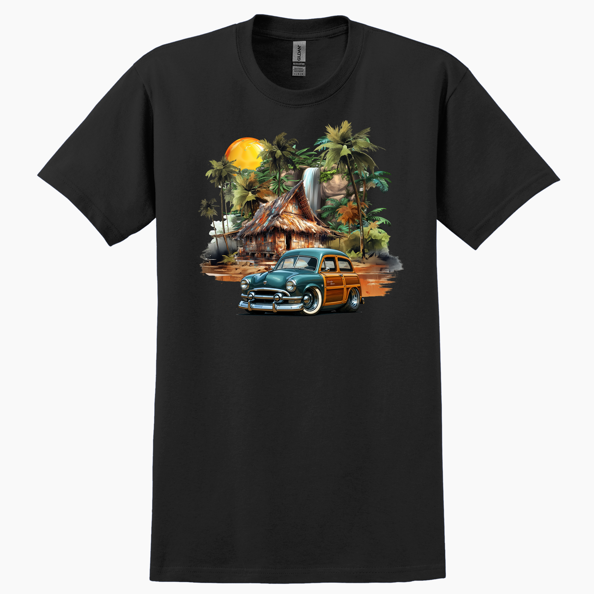 BHE7363 (AZ) T-Shirt - Tropical Woodie