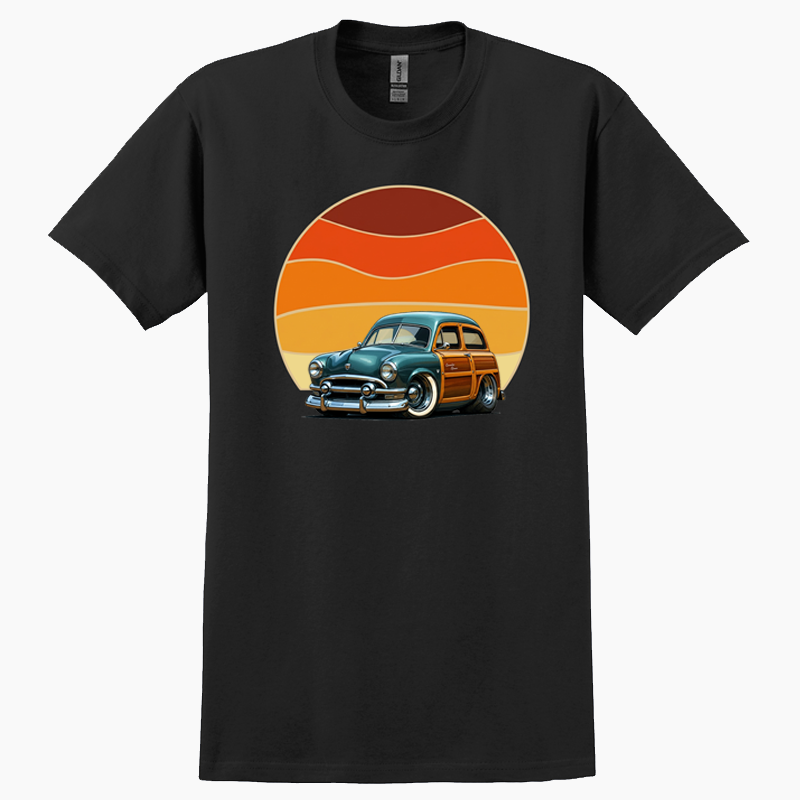 BHE7363 (AZ) T-Shirt - Woodie Sunrise