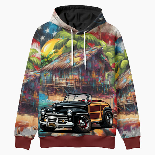 BPP575 (CA) Woodie Hoodie - Patriotic