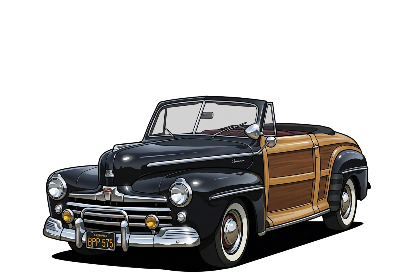 BPP575 (CA) Sign - Woodie Parking Only
