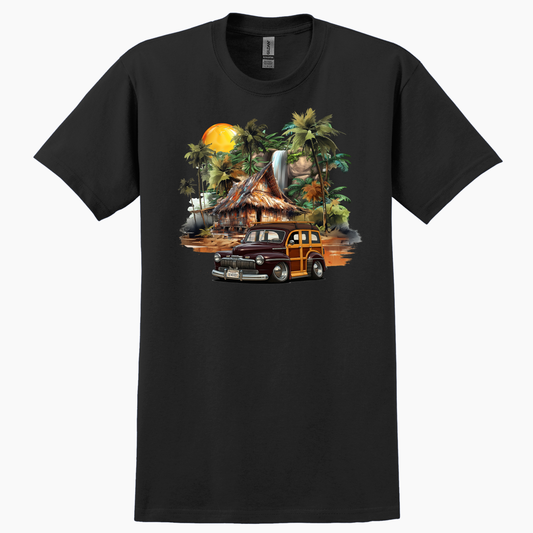 BUWOODY (CA) T-Shirt - Tropical Woodie